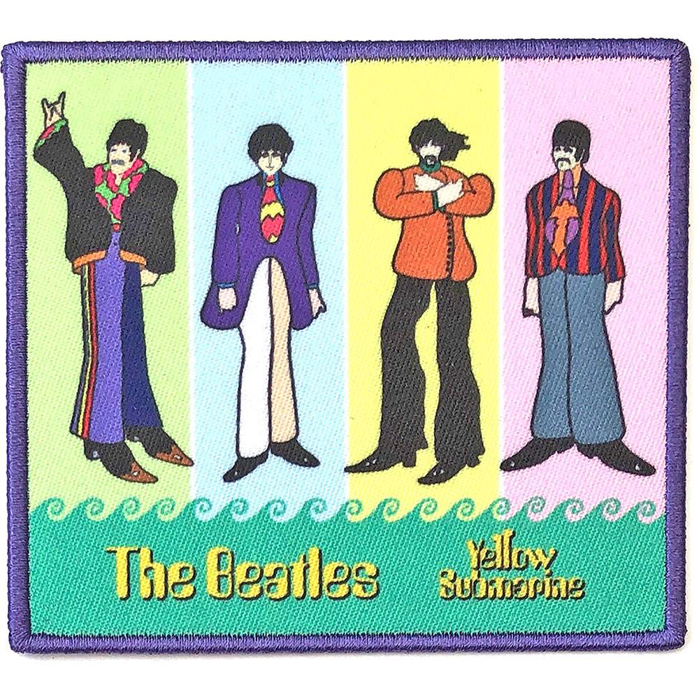 THE BEATLES ビートルズ (結成 65周年 ) - Yellow Submarine Band in Stripes / ワッペン - PGS